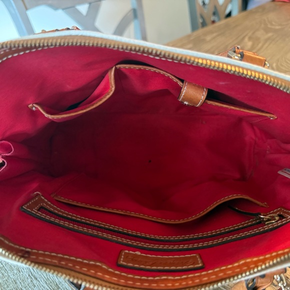 Dooney & Bourke Black and White Satchel Pair - Picture 4 of 7